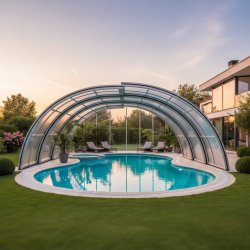 Abri de piscine à Narbonne